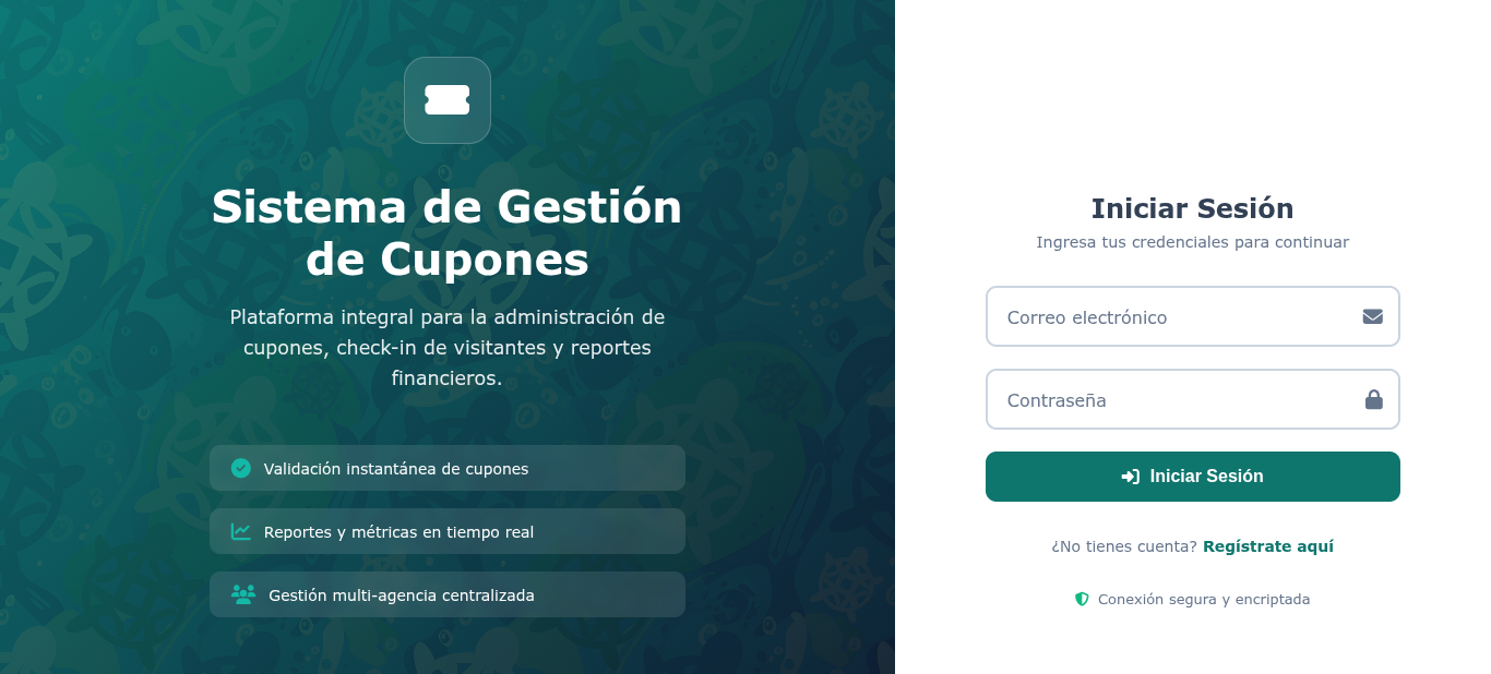 Screenshot de Gestión Integral de Reservas y Logística